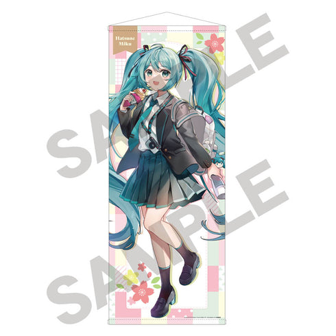『初音ミク』等身大タペストリー 修学旅行